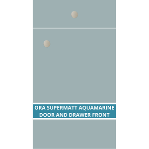 ORA SUPER MATT AQUAMARINE CUPBOARD DOORS AND DRAWER FRONT