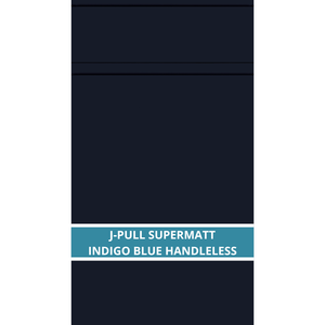 J-PULL SUPERMATT INDIGO BLUE CUPBOARD DOOR AND DRAWER FRONT
