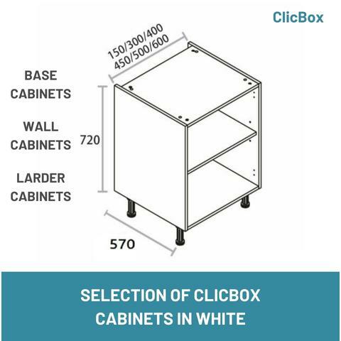 SELECTION OF CLICBOX CABINETS