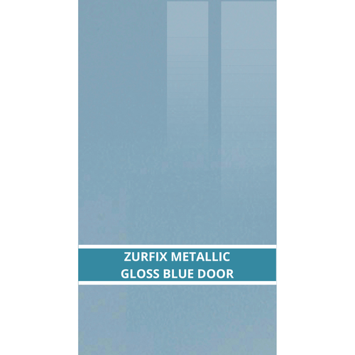 ZURFIX ULTRA GLOSS METALLIC BLUE DOOR