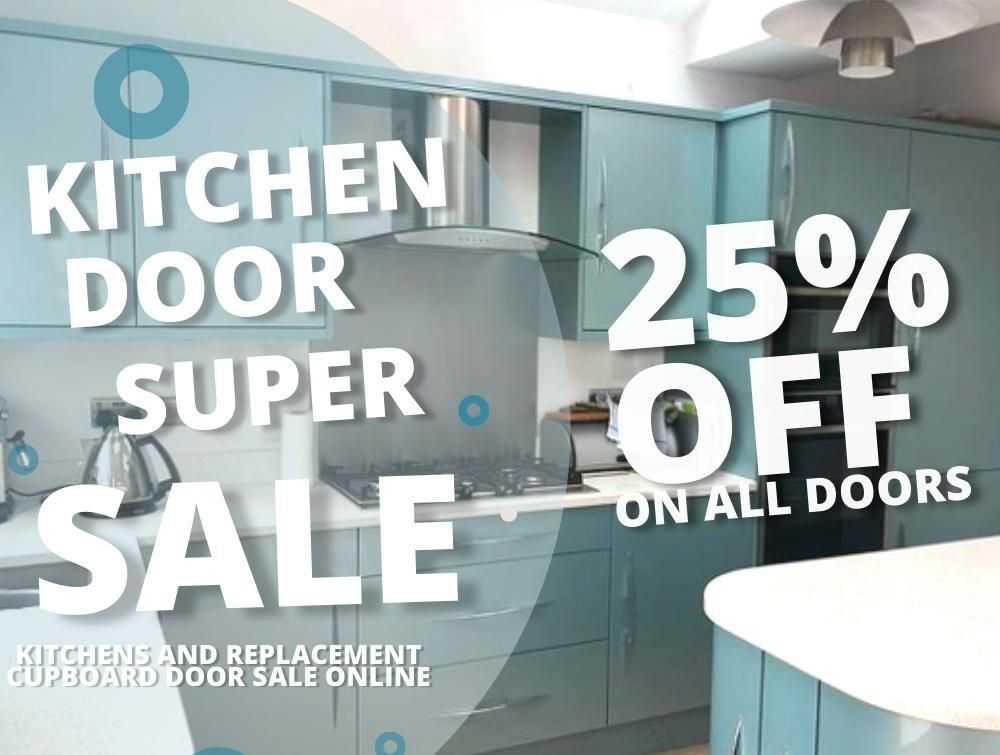 25% OFF ON ALL REPLACEMENT KITCHEN DOORS