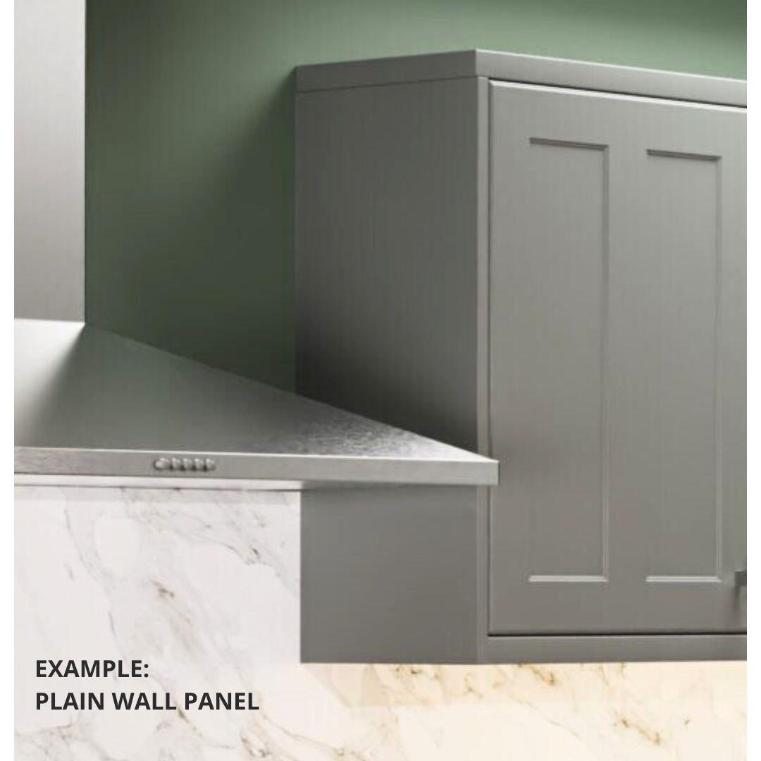 EXAMPLE OF PLAIN WALL & DRESSER CABINETS END PANELS