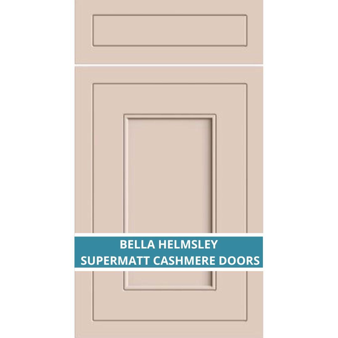 Bella Helmsley Supermatt Cashmere Cabinet Doors