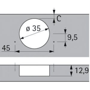 Hinges Hole Postions