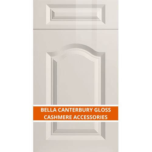 BELLA CANTERBURY GLOSS CASHMERE CUPBOARD ACCESSOIRES