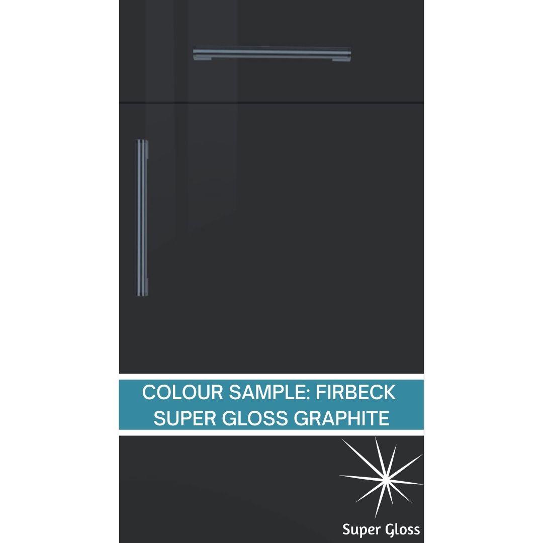 FIRBECK SUPER GLOSS GRAPHITE DOOR