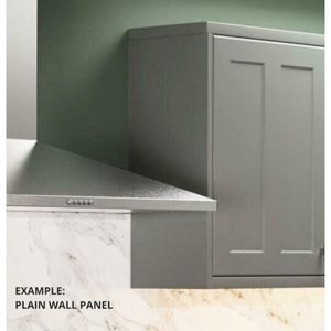 EXAMPLE OF PLAIN WALL & DRESSER CABINETS END PANELS