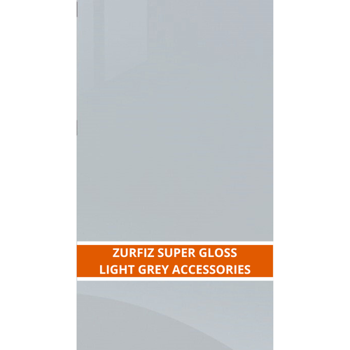 EXAMPLE: ZURFIZ SUPER GLOSS LIGHT GREY ACCESSORIES