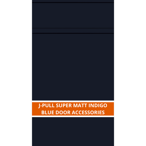 J-PULL SUPER MATT INDIGO BLUE CUPBOARD DOOR ACCESSORIES