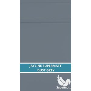 JAYLINE SUPERMATT DUST GREY CUPBOARD DOORS