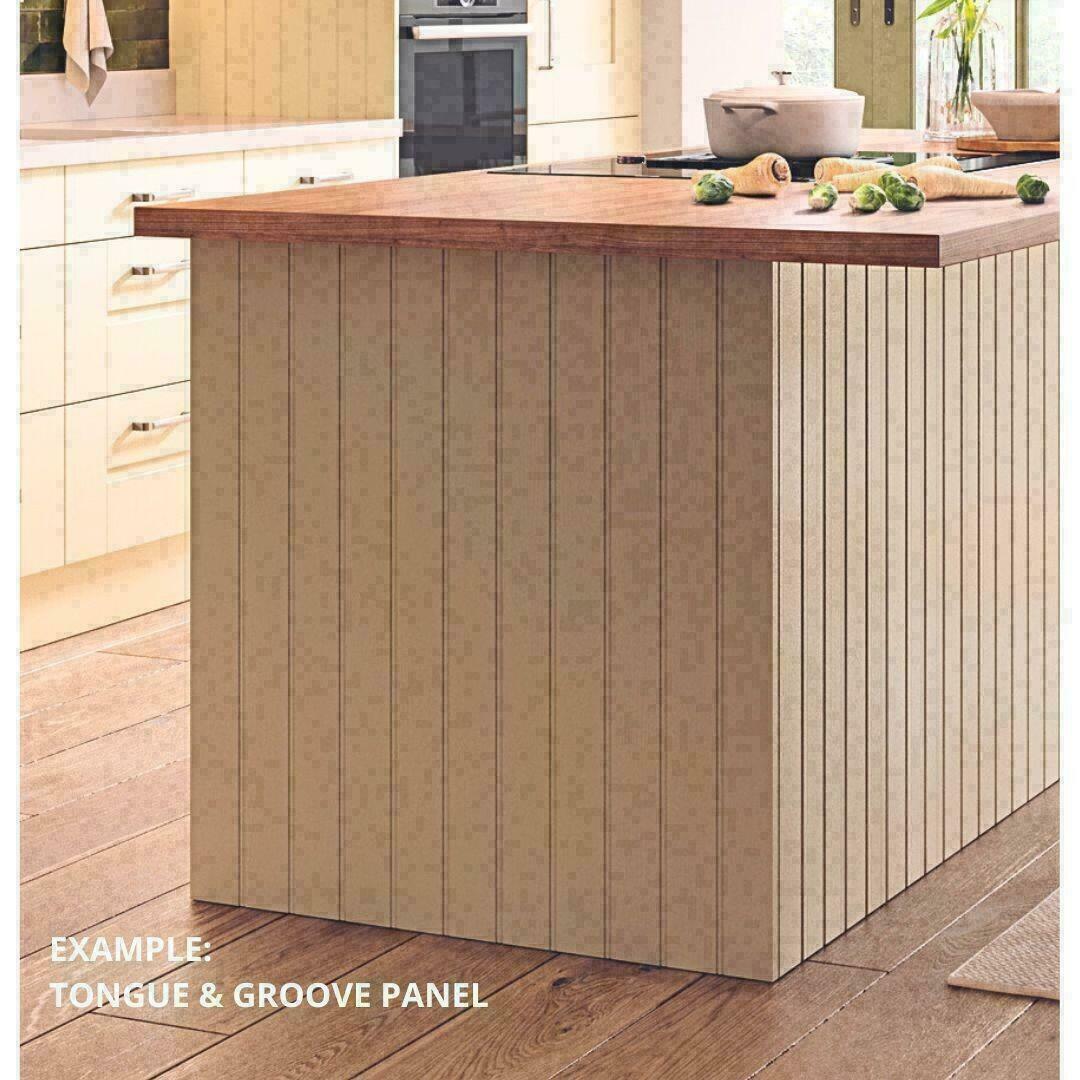 EXAMPLE OF TONGUE & GROOVE BASE END PANEL