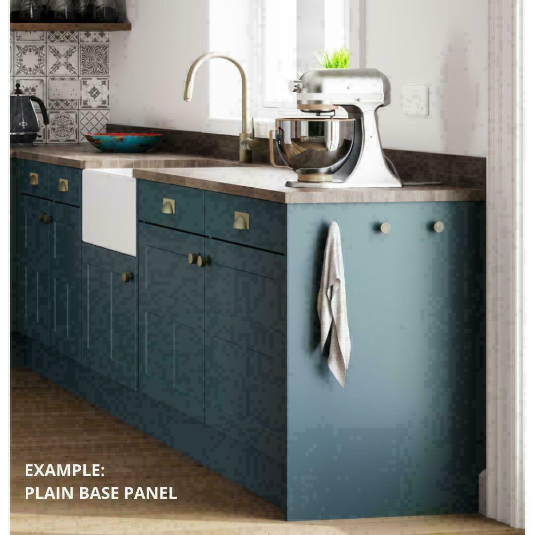 EXAMPLE OF PLAIN BASE END PANEL