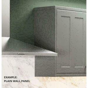 EXAMPLE OF PLAIN WALL & DRESSER CABINETS END PANELS
