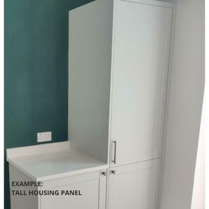 EXAMPLE OF PLAIN TALL END PANEL FOR HOUSING CABINETS