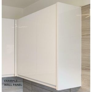 EXAMPLE OF PLAIN WALL & DRESSER CABINETS END PANELS