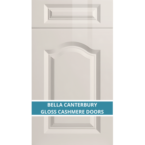 BELLA CANTERBURY GLOSS CASHMERE DOOR AND DRAWER
