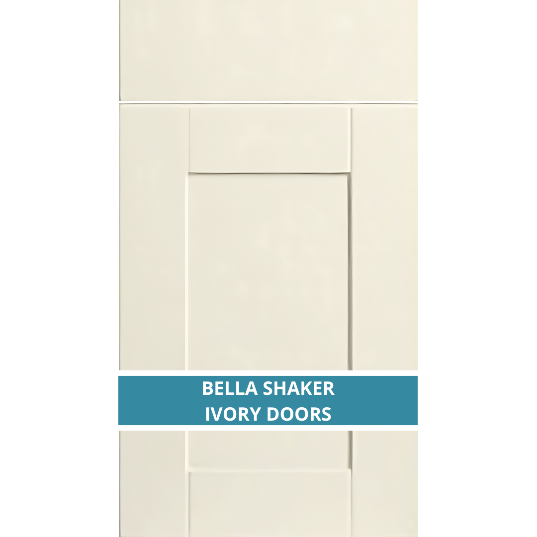BELLA SHAKER IVORY DOOR AND DRAWER FRONTS