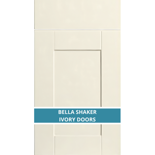 BELLA SHAKER IVORY DOOR AND DRAWER FRONTS
