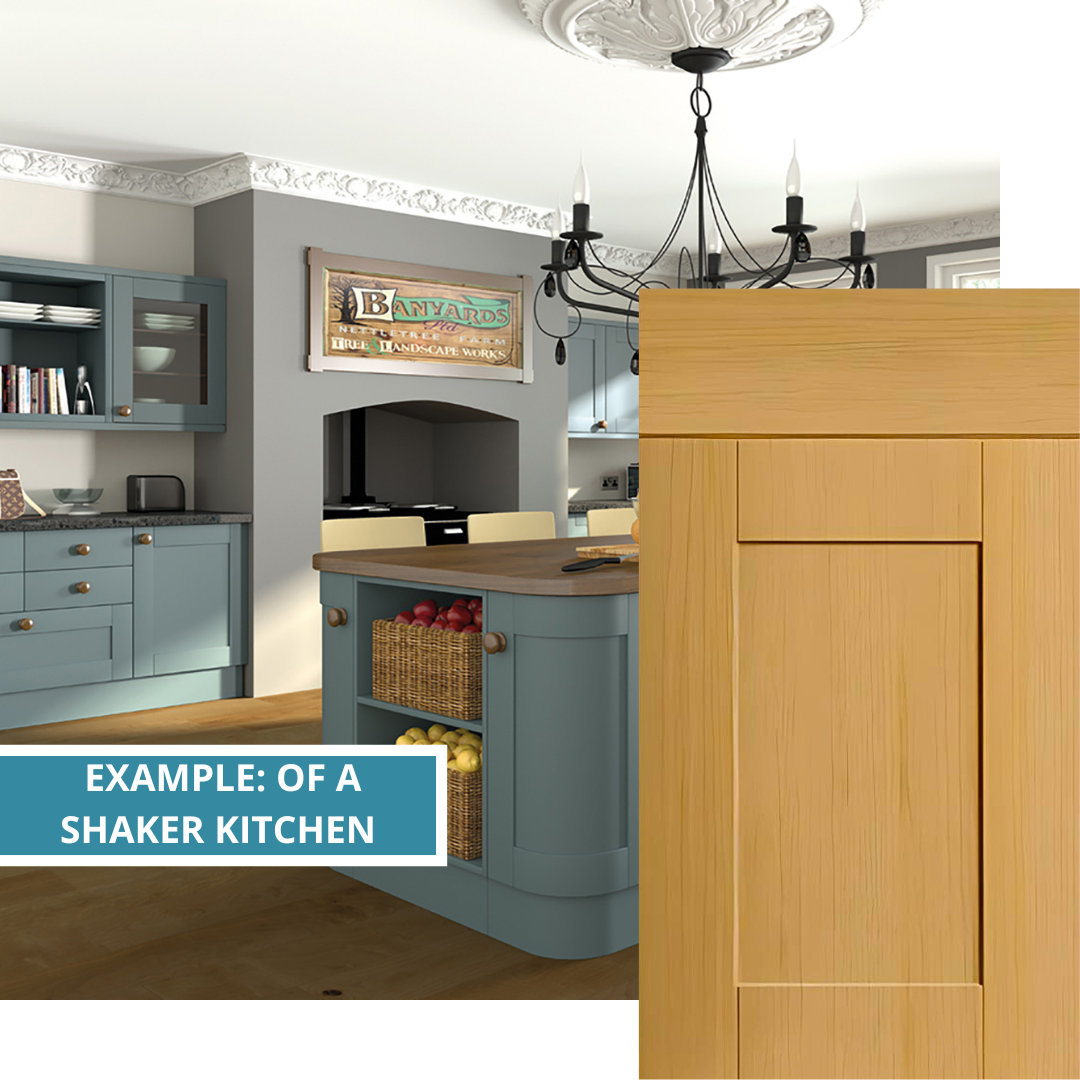 EXAMPLE OF BELLA SHAKER KITCHEN