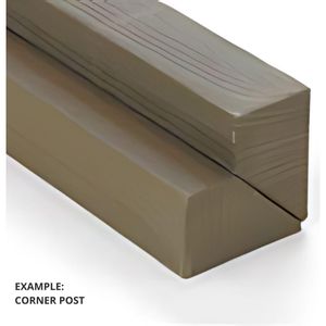 EXAMPLE OF 30 X 30 AND 40 X 40 CORNER POST