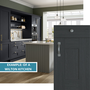 WILTON OAKGRAIN GRAPHITE KITCHEN