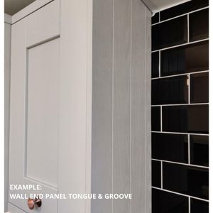 EXAMPLE OF TONGUE & GROOVE WALL PANEL