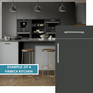 FIRBECK SUPERMATT GRAPHITE KITCHEN