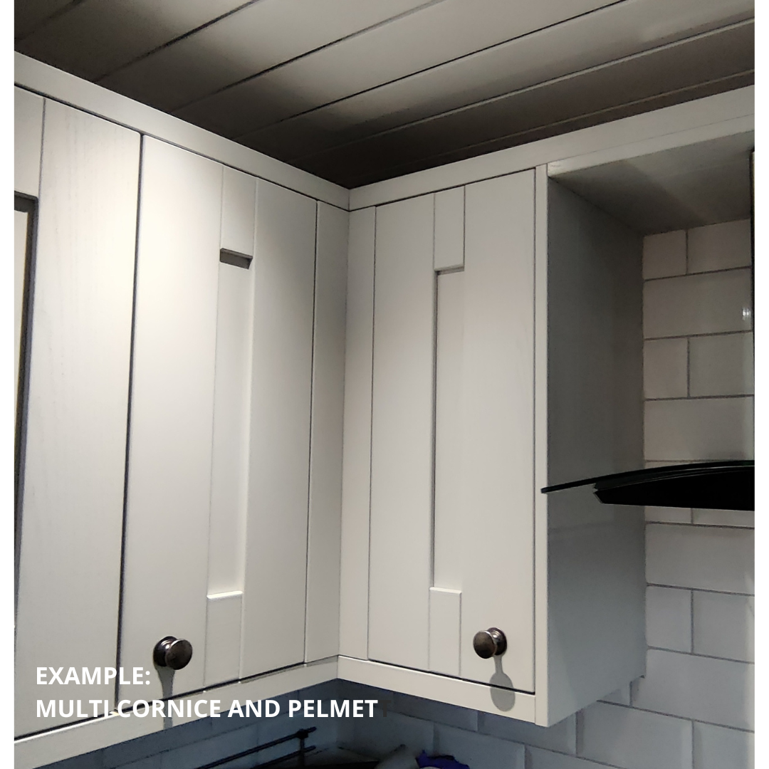 EXAMPLE OF MULTI-CORNICE & PELMET