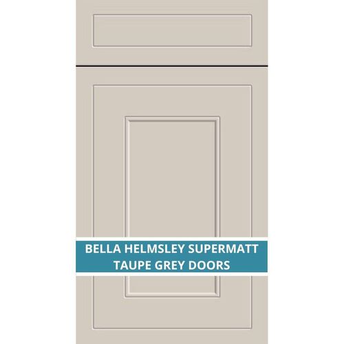 BELLA HELMSLEY SUPERMATT TAUPE GREY DOOR AND DRAWER FRONTS