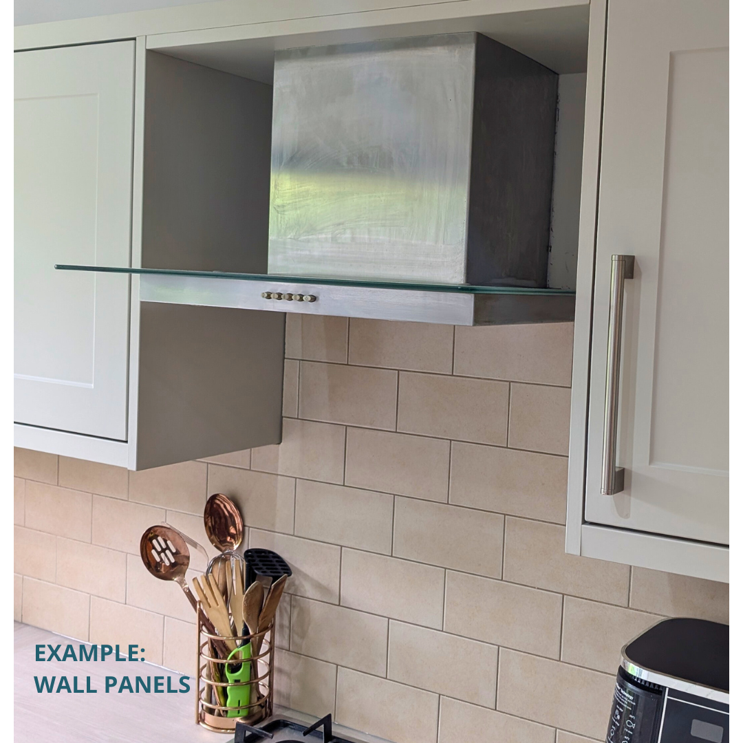 EXAMPLE OF A WALL END PANEL