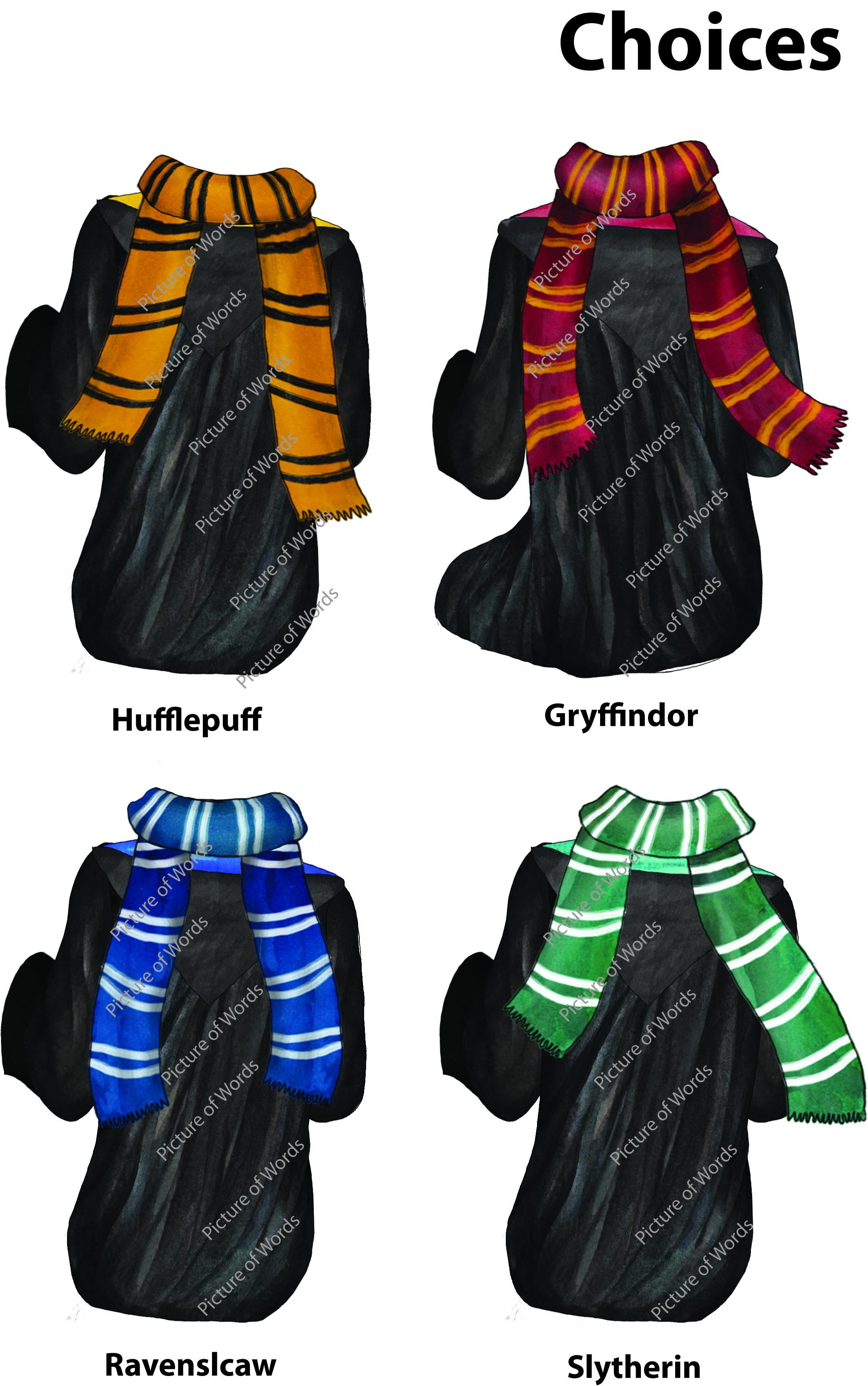 Personalised Friends/Couples/Family Harry Potter Print