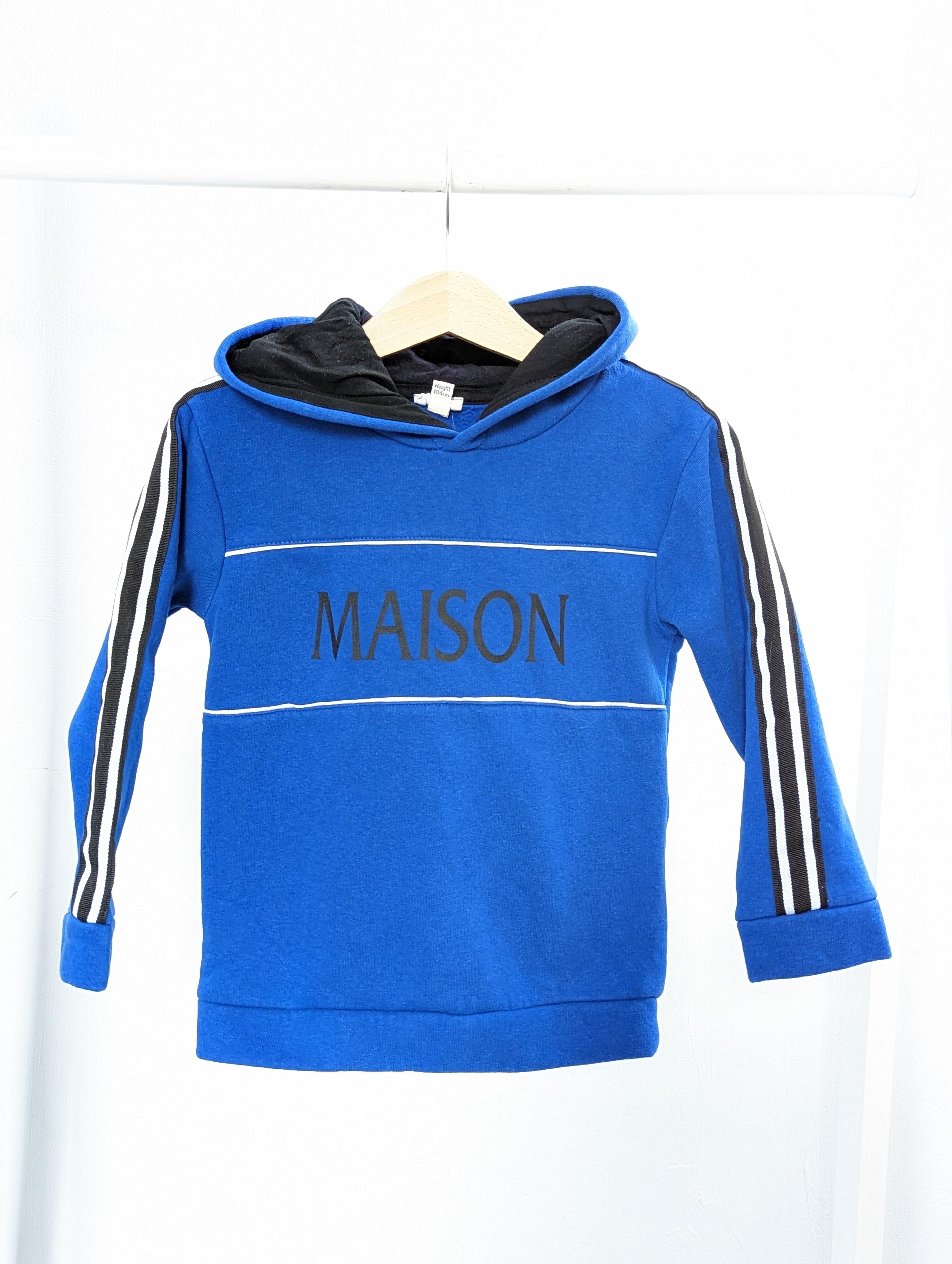 River Island 3 4 Years Blue Hoodie