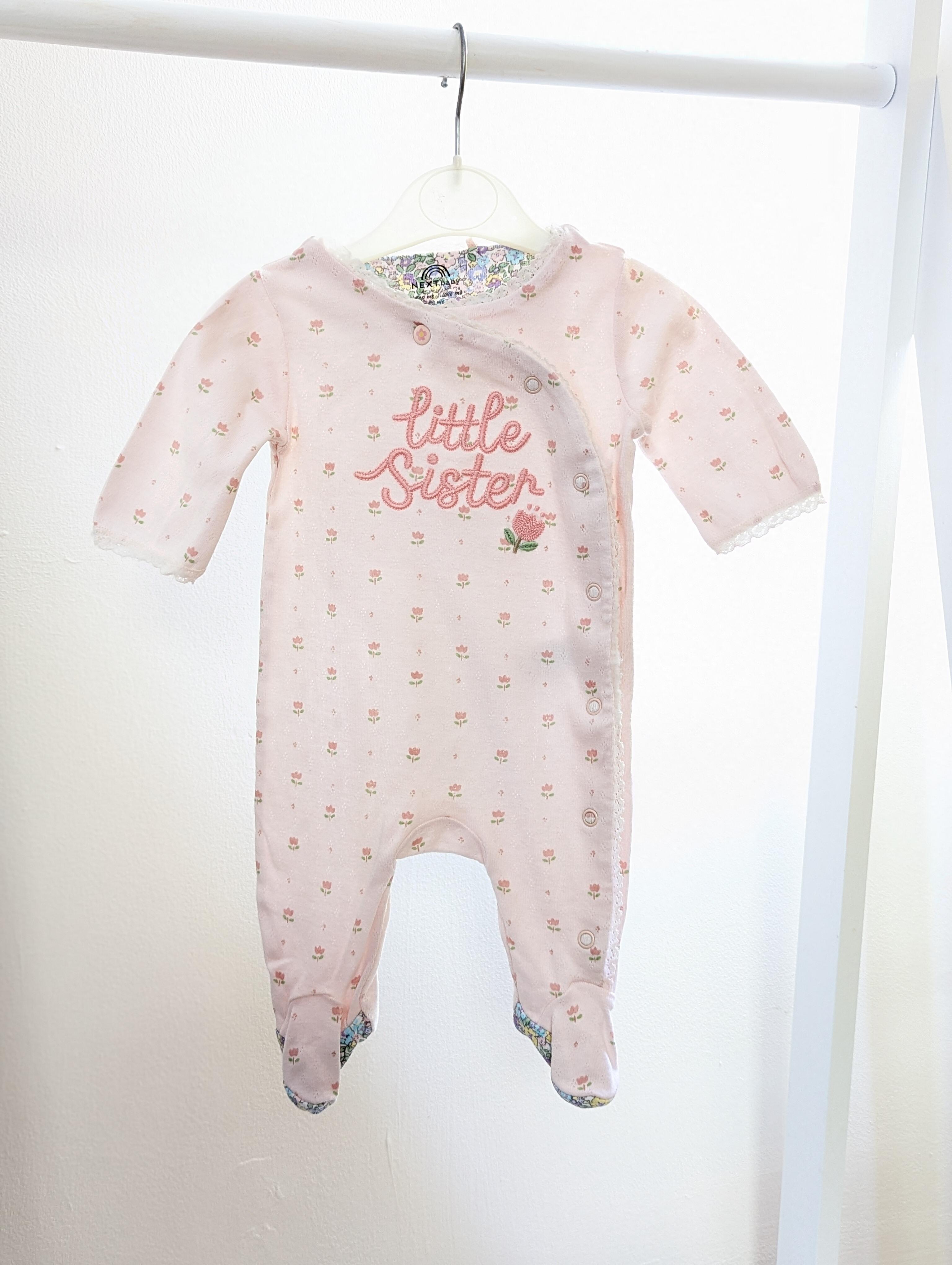Primark Little Brother Sleepsuits Newborn Clothes Little Sister