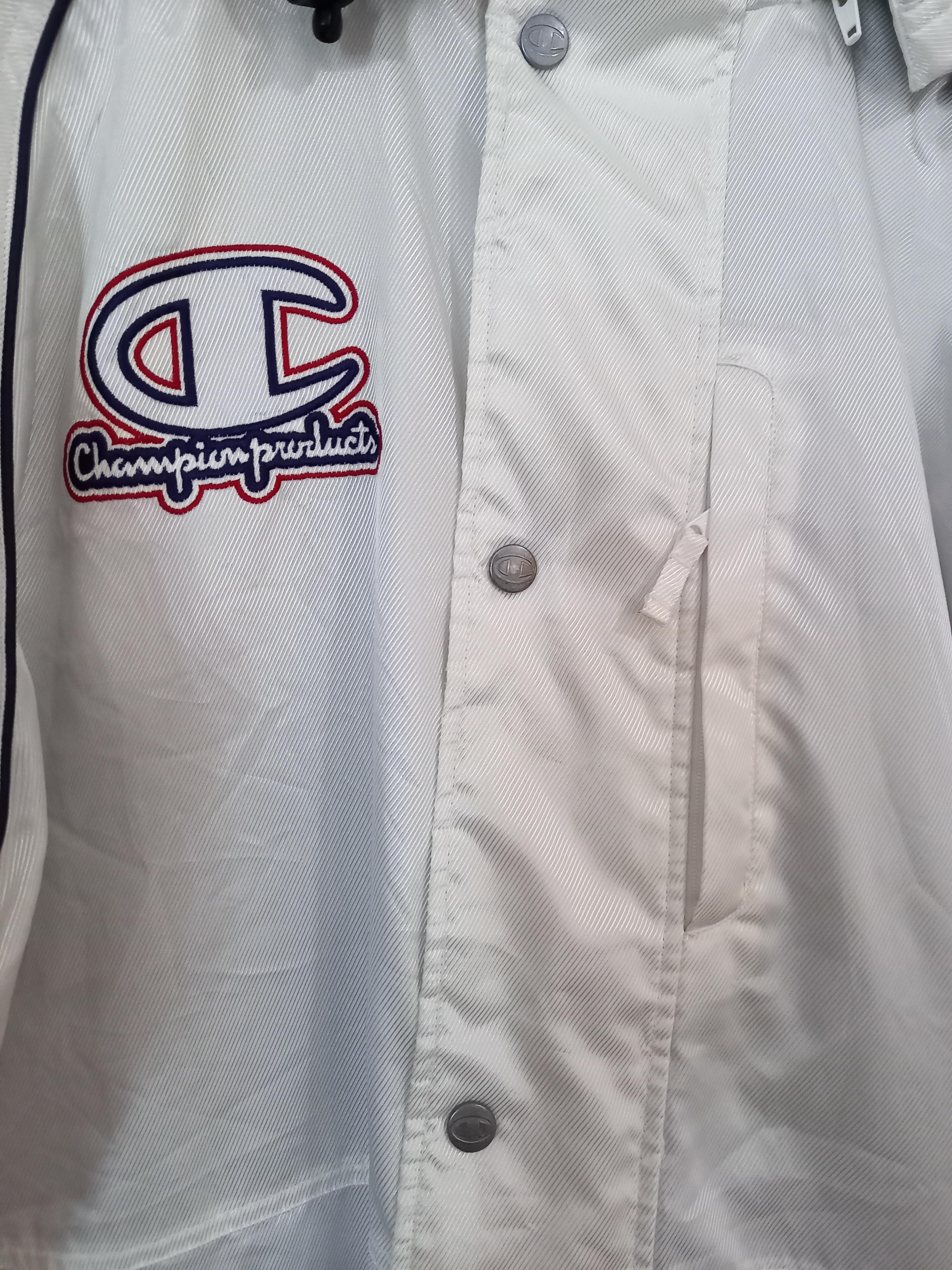 Champion hot sale white coat