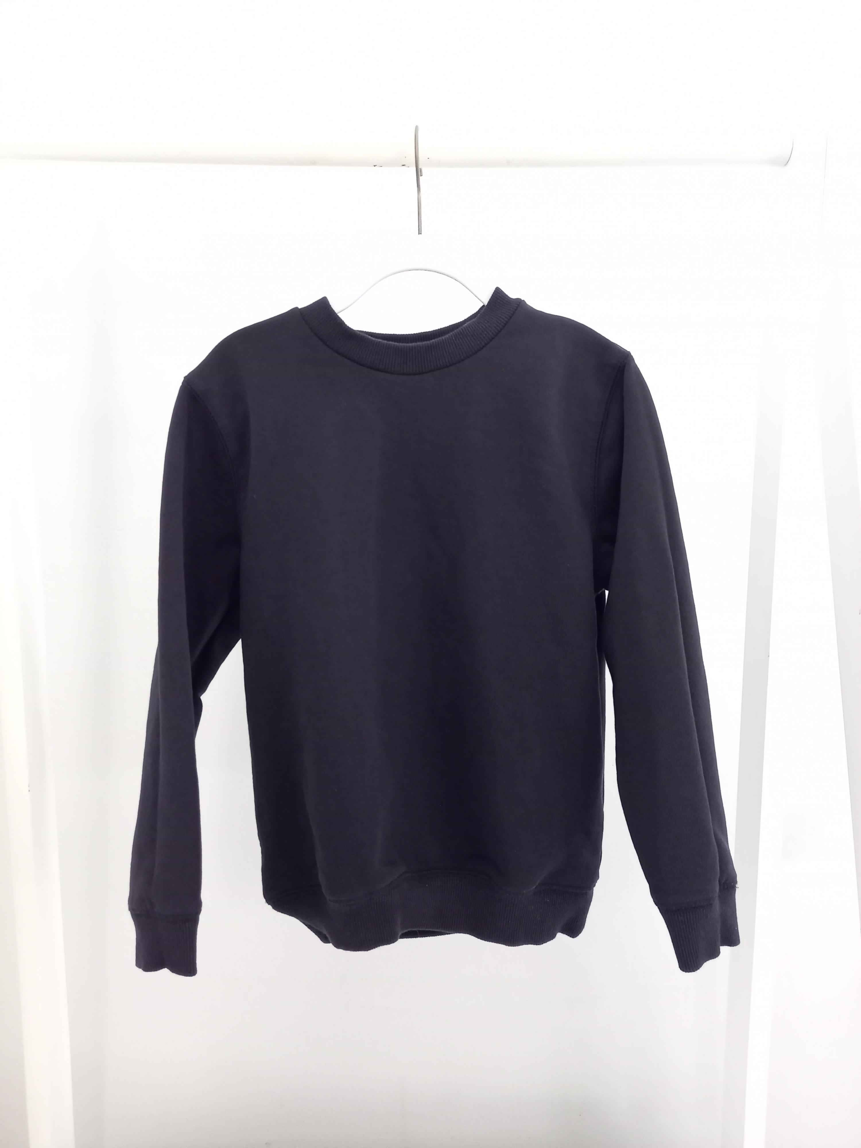 Navy round 2024 neck school jumper