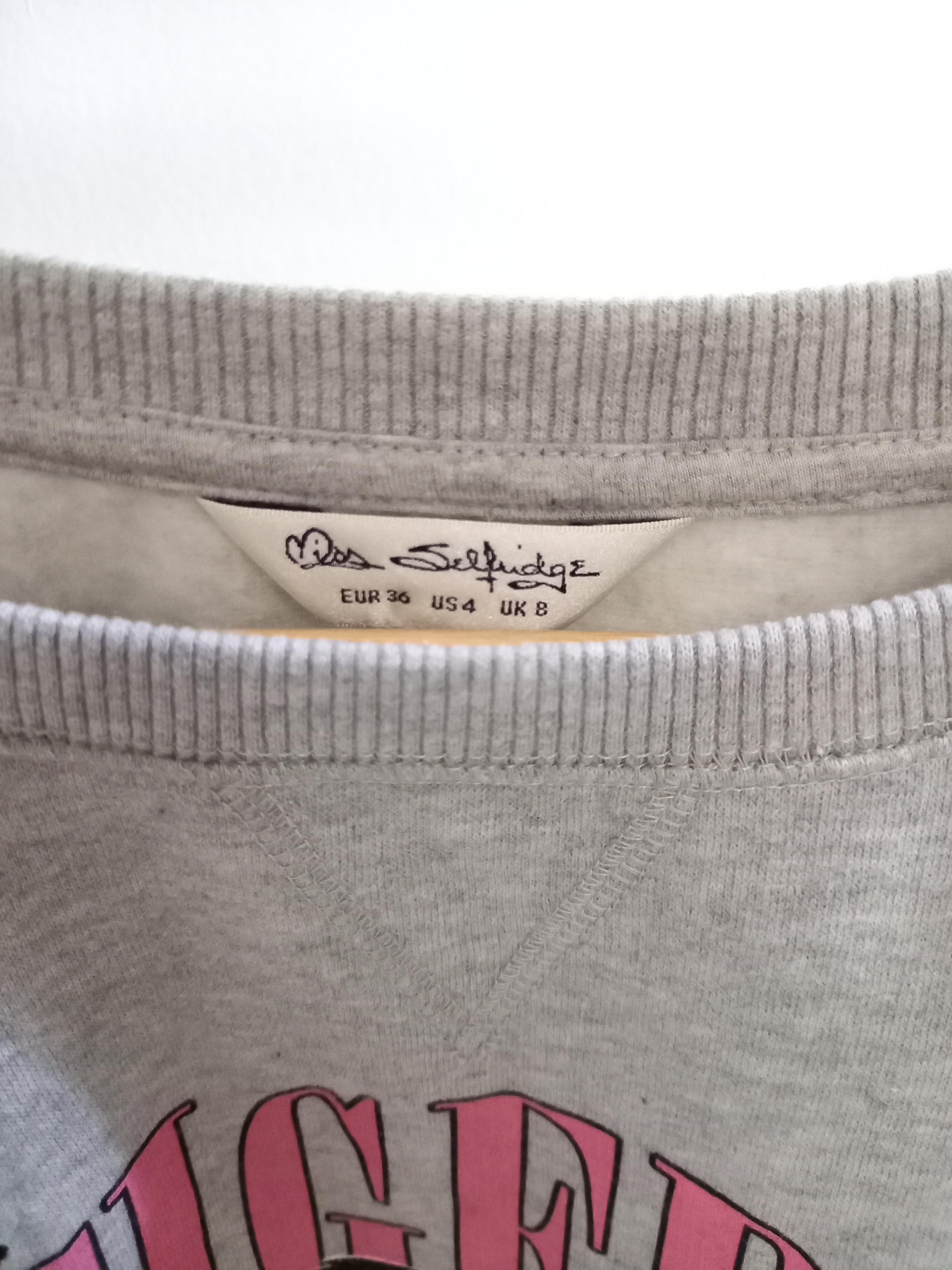 Miss selfridge hotsell grey jumper