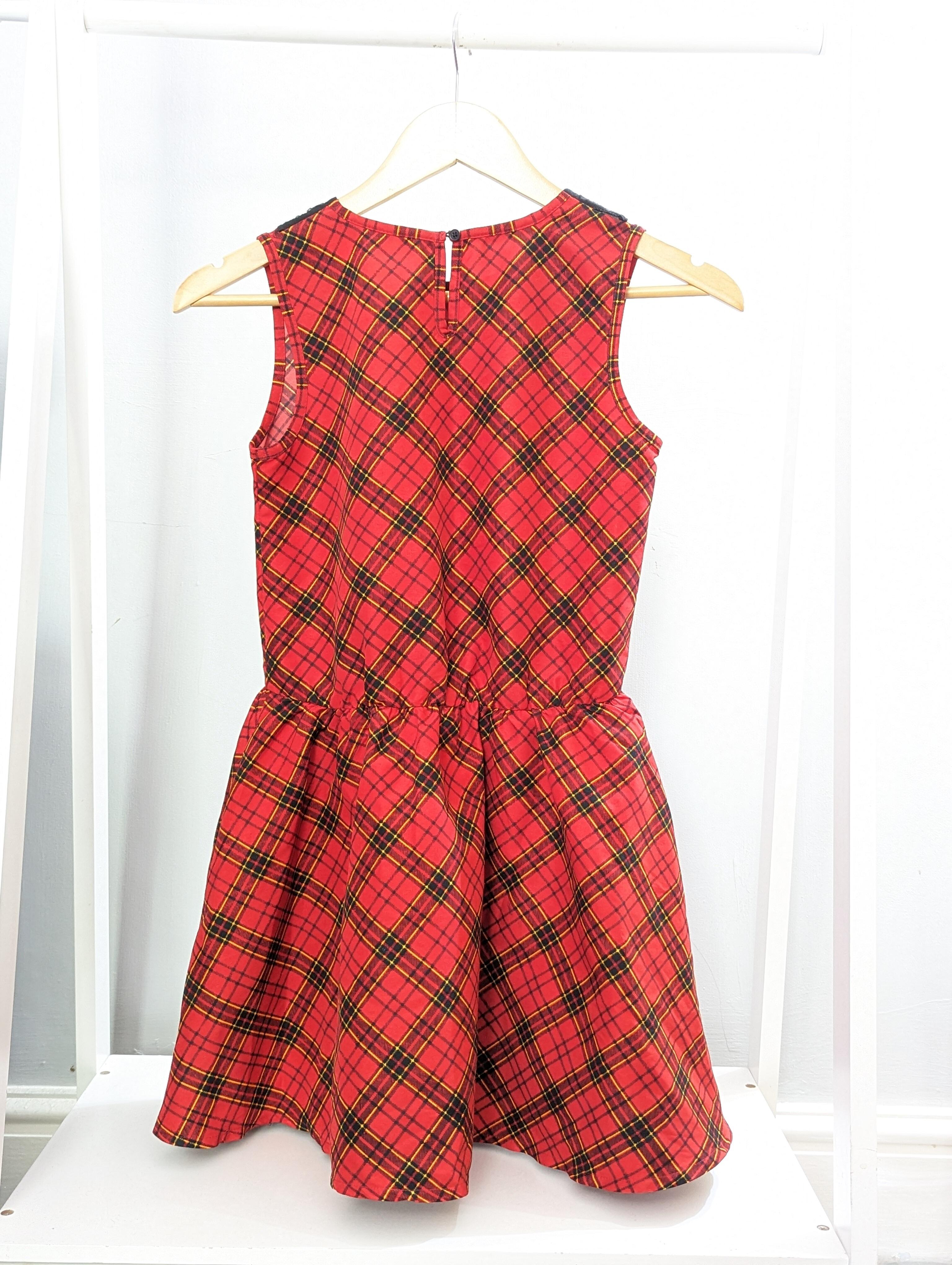 Matalan girls red outlet dress