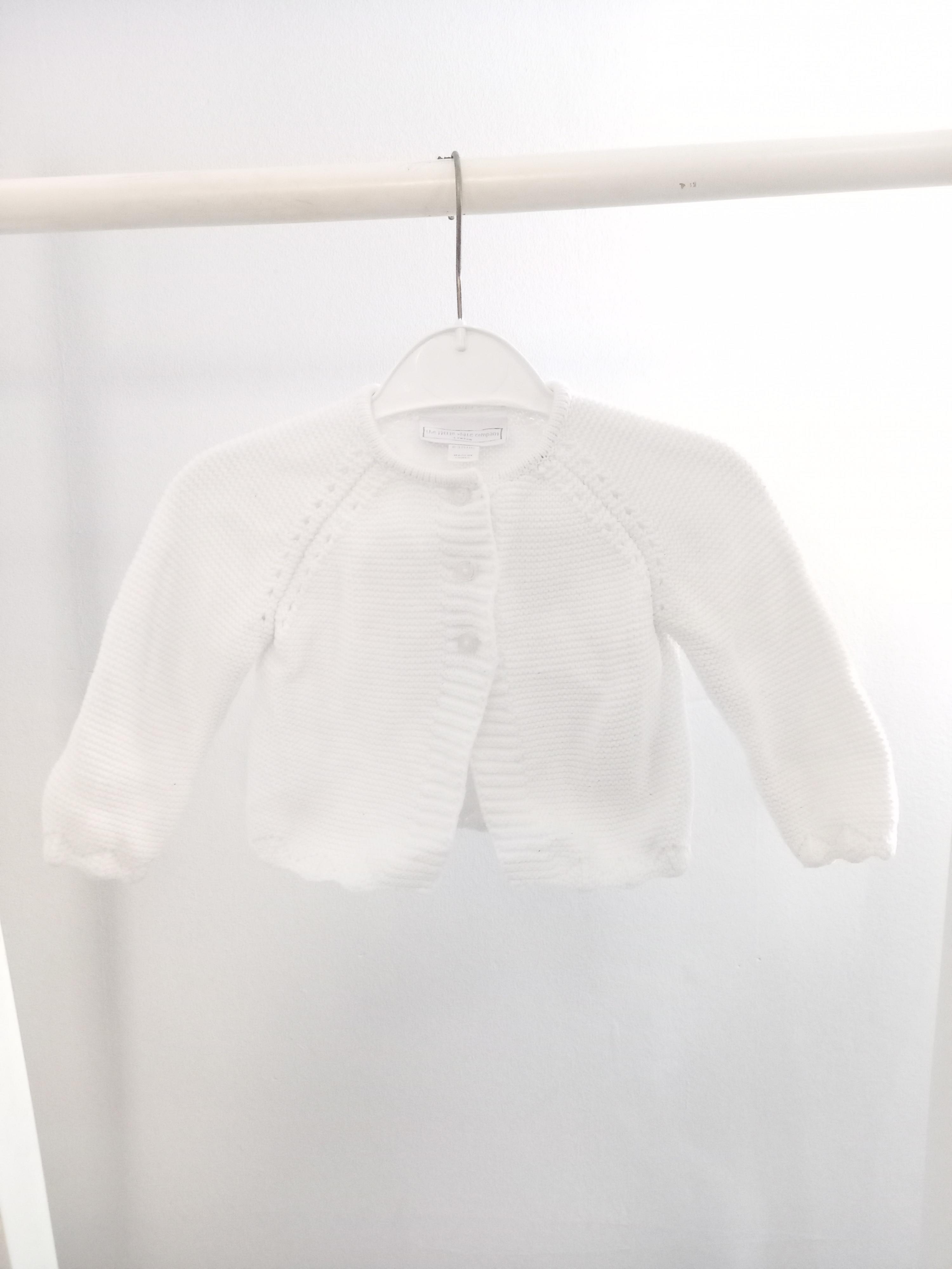 White company baby on sale cardigan