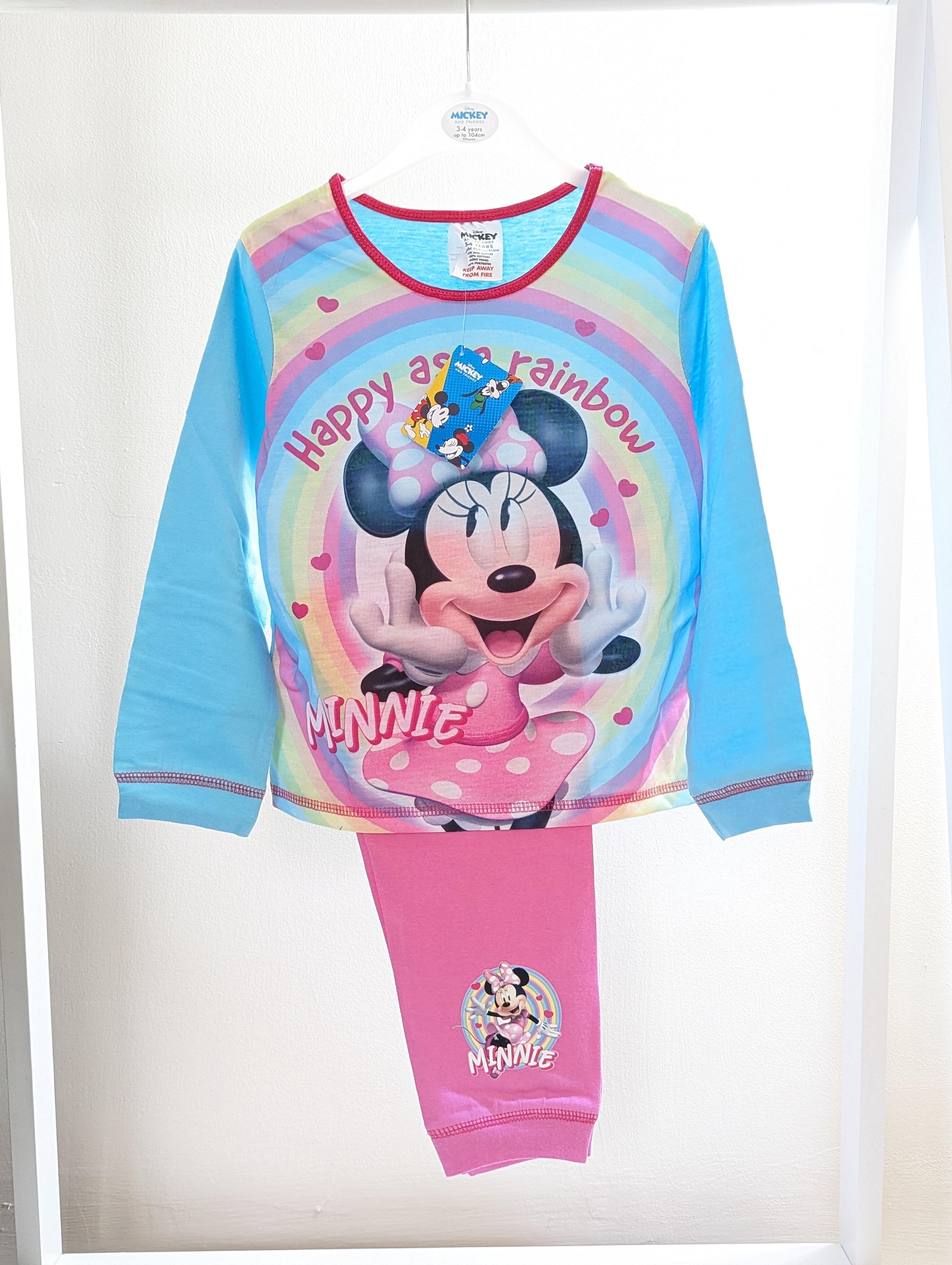 Disney 18 24 Months Minnie Mouse Pyjamas Set New