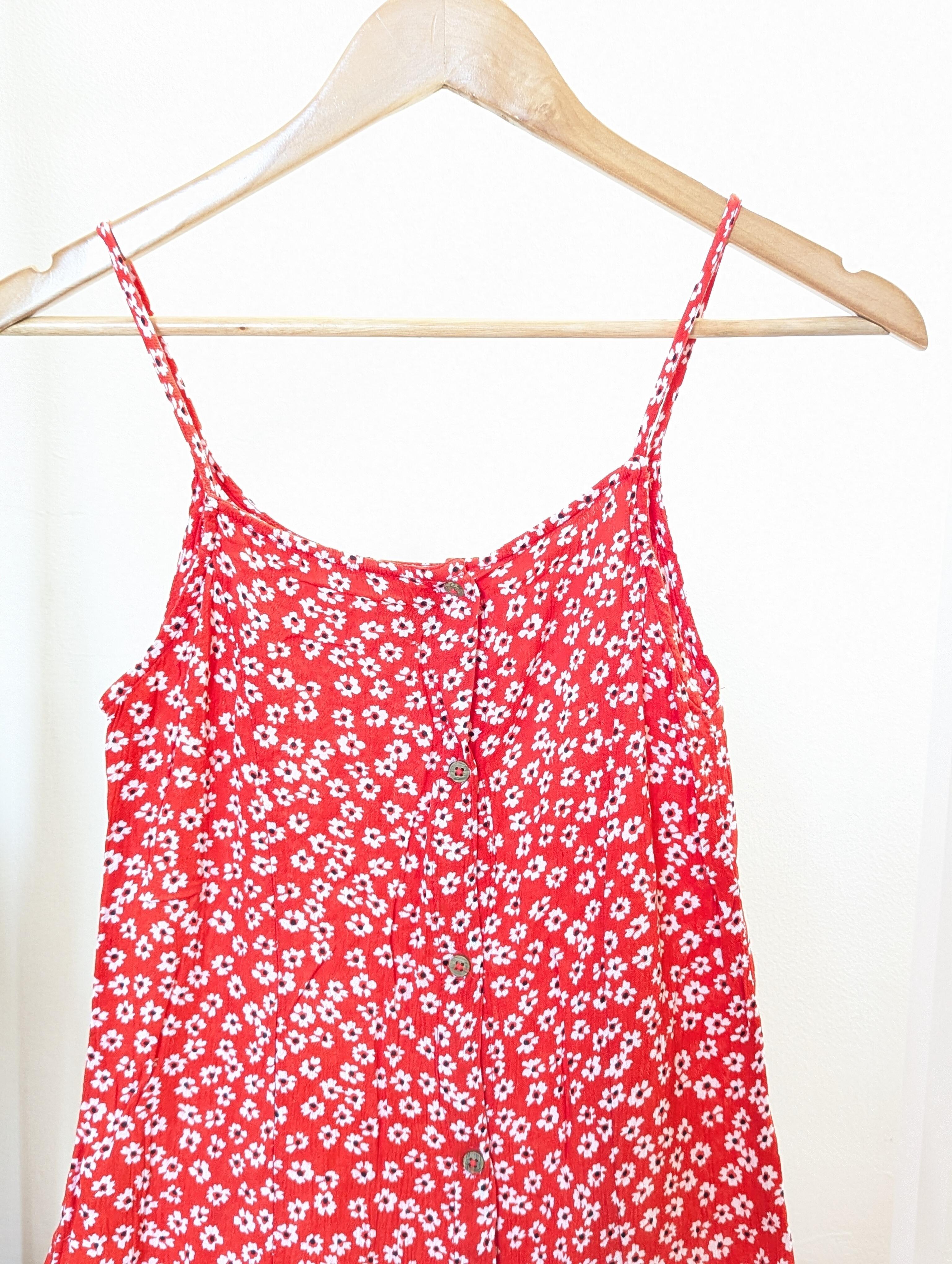 primark red floral dress Primark 2019