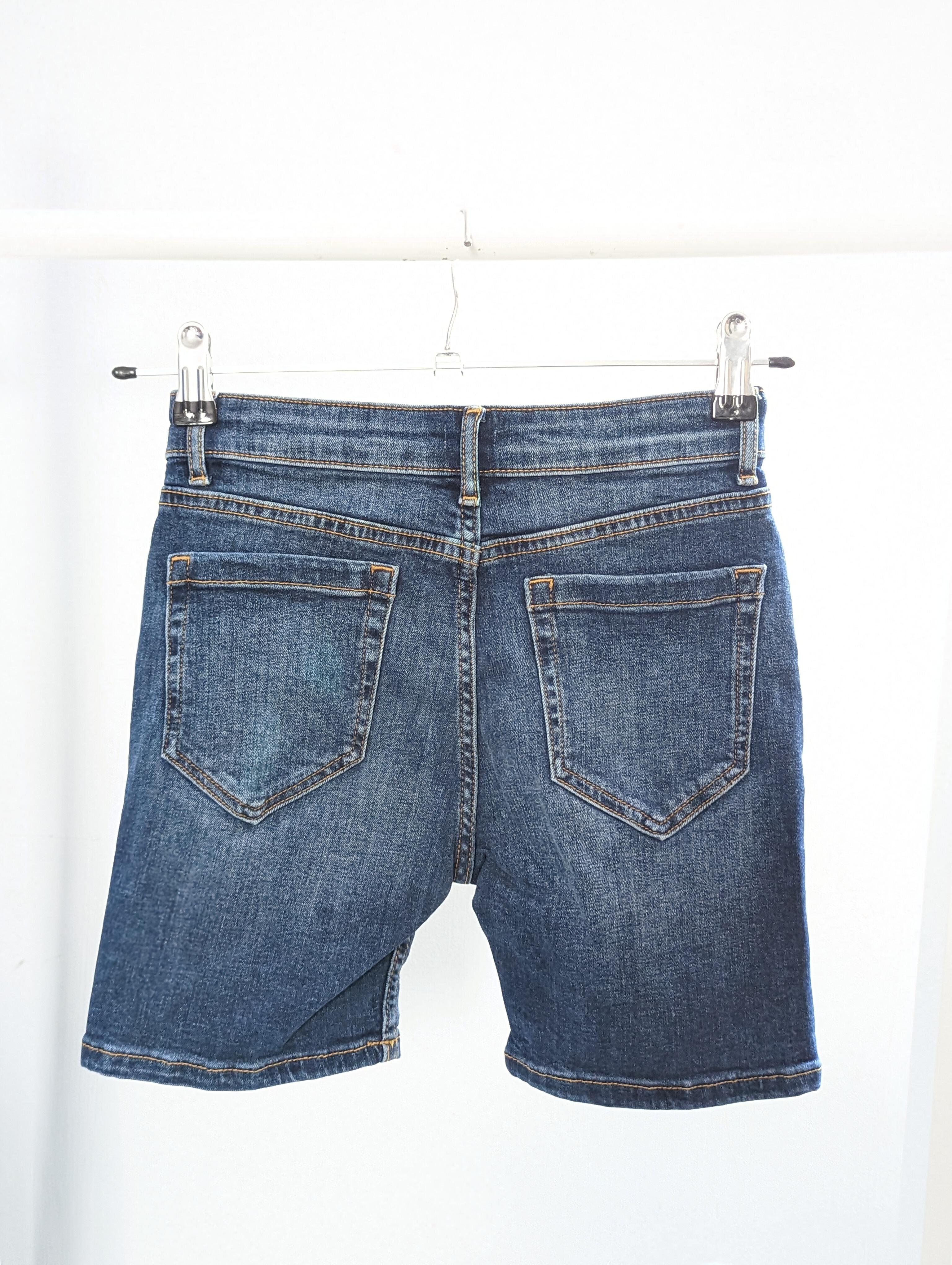 River Island 7 8 Years Blue Denim Shorts New