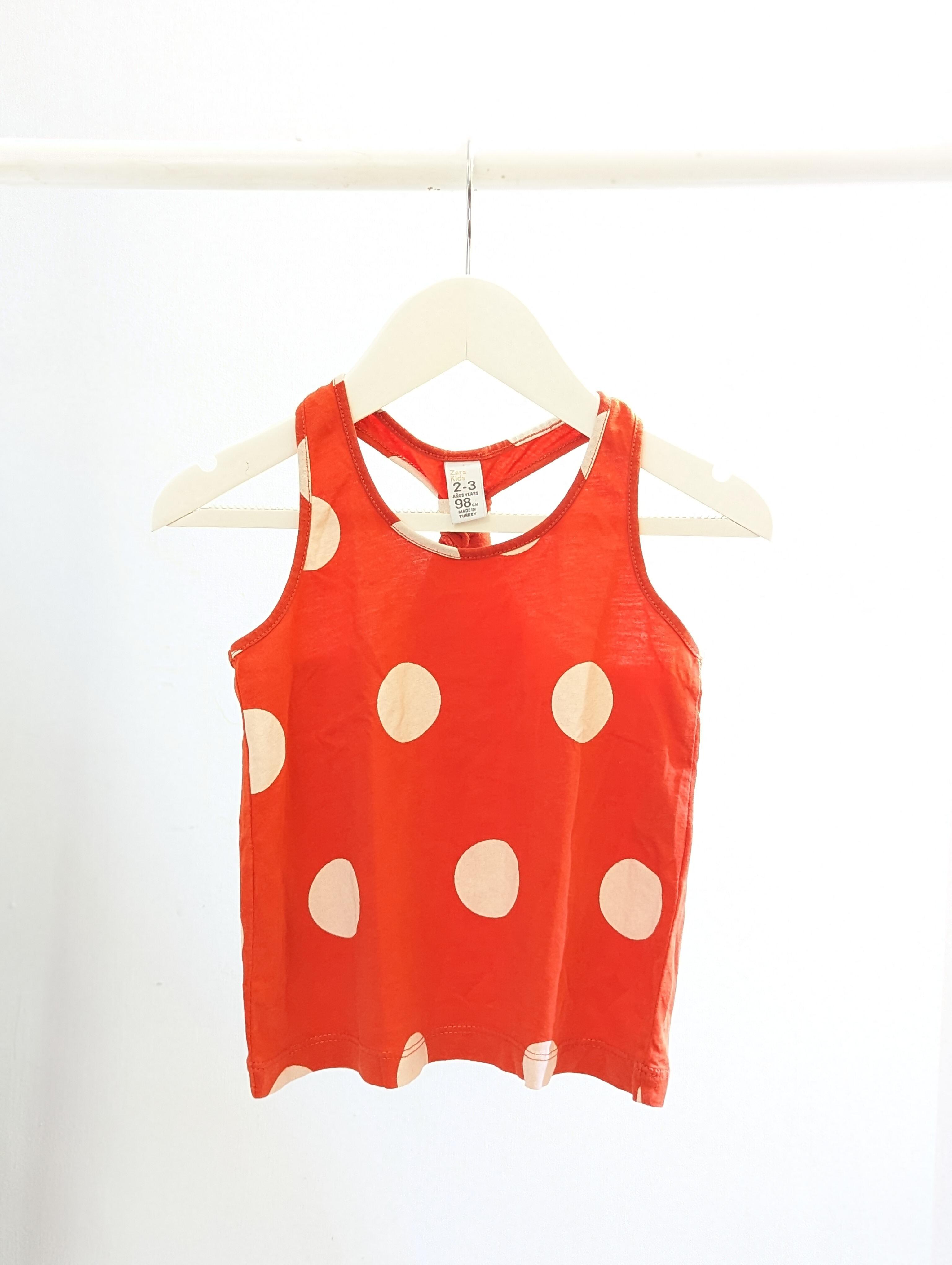 Zara sales spotty top