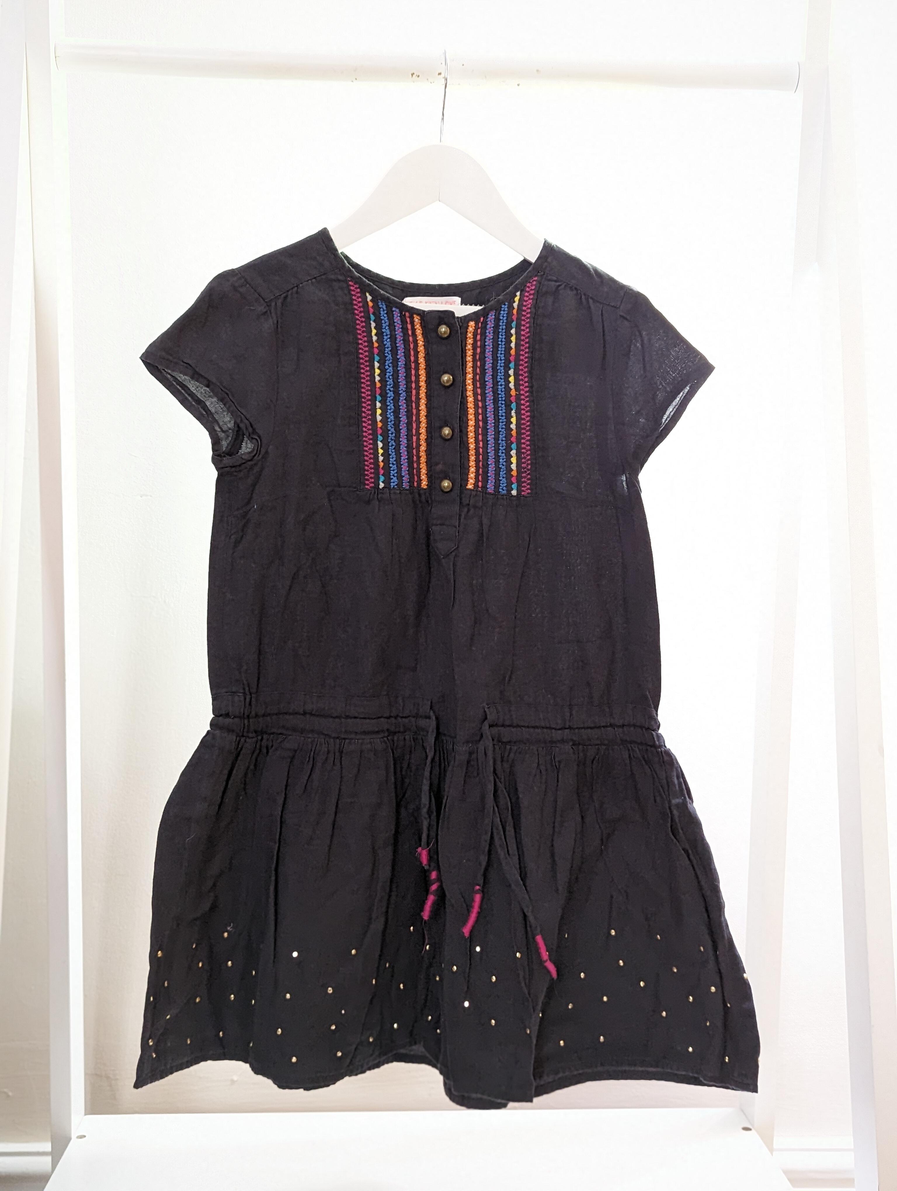 Marks and Spencer 8-9 Years Black Dress