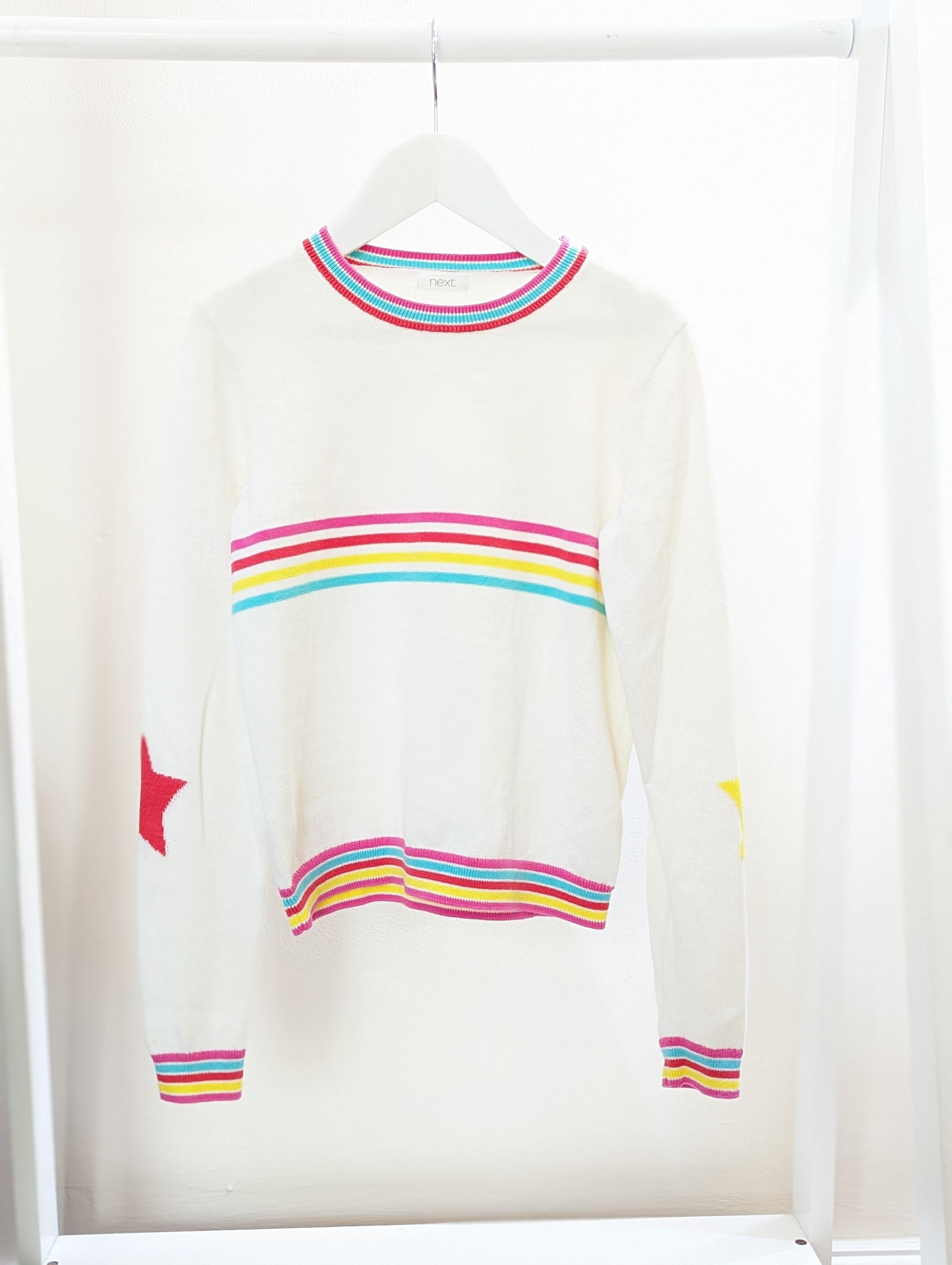 Cream star jumper best sale