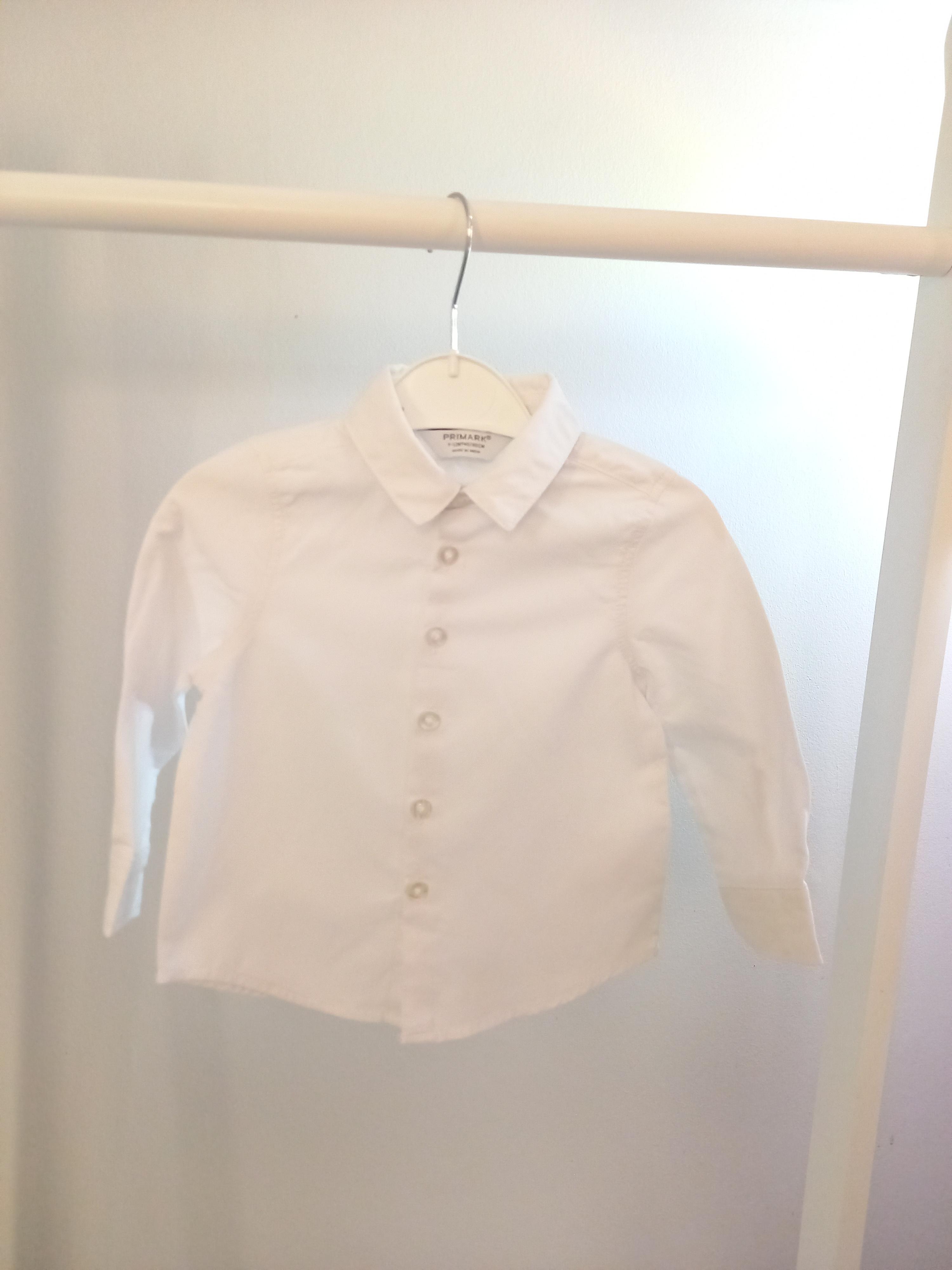 primark white long sleeve shirt