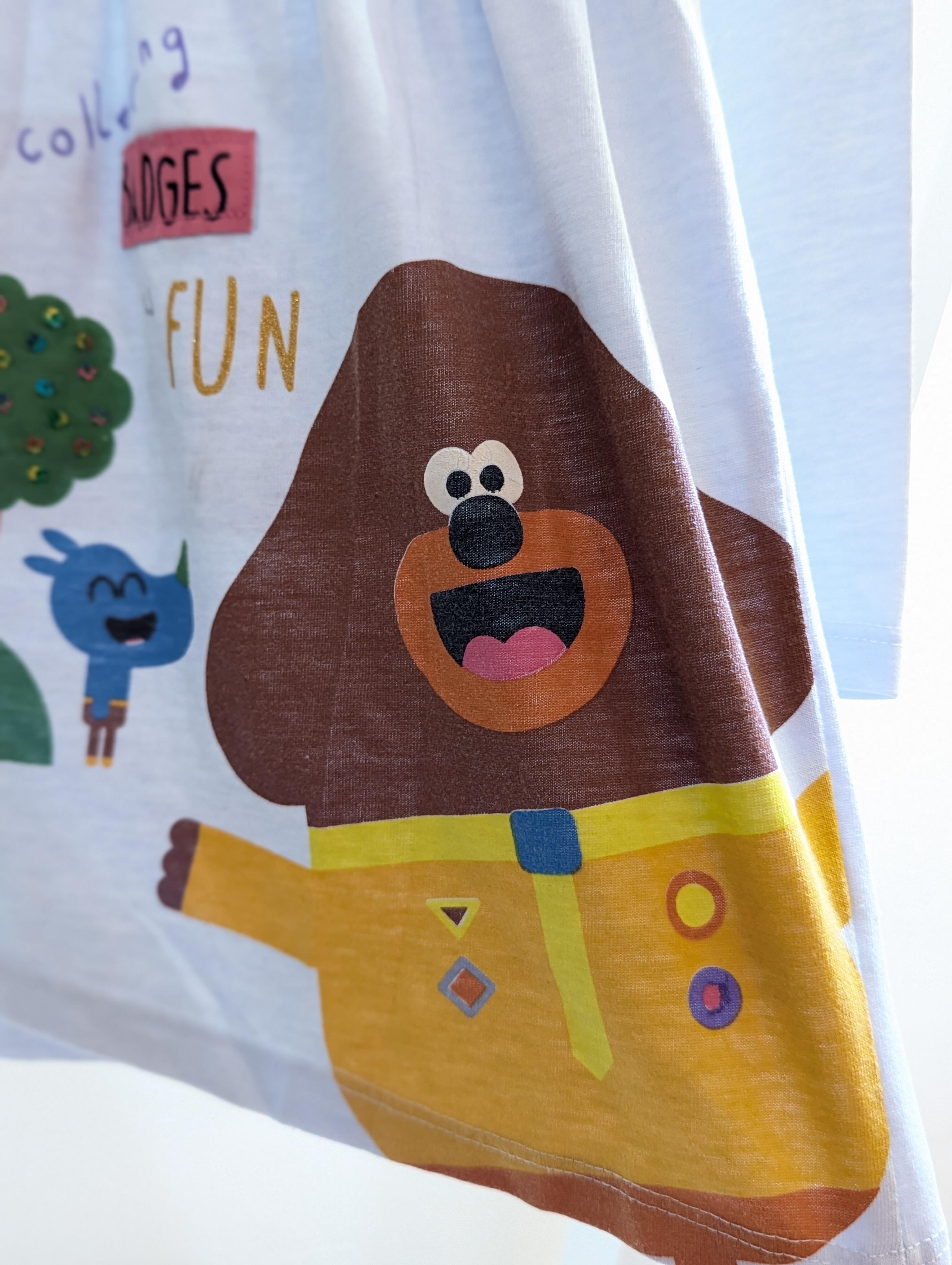 Poncho Towel Hey Duggee Puddle Suit TU 18-24 Months Blue Hey