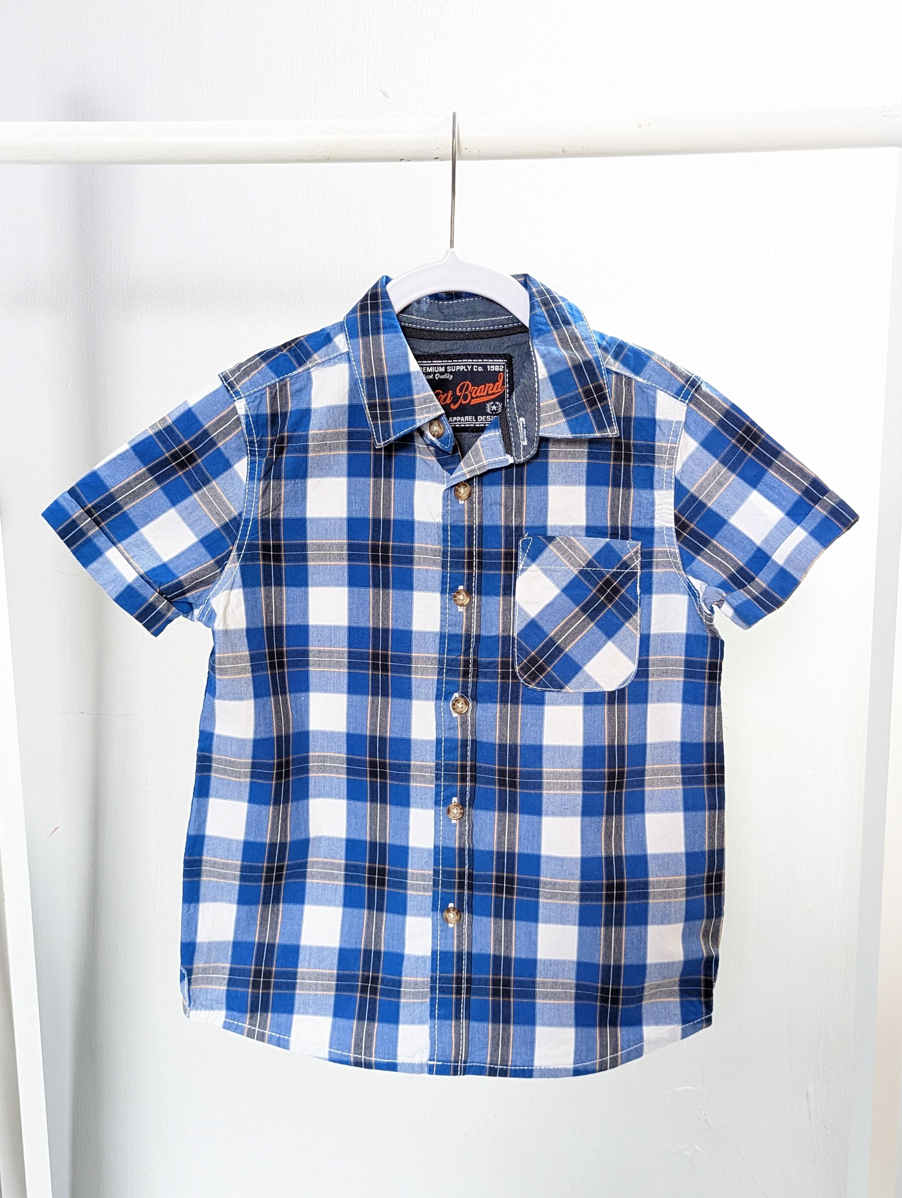 Next 5 Years Blue Check Shirt