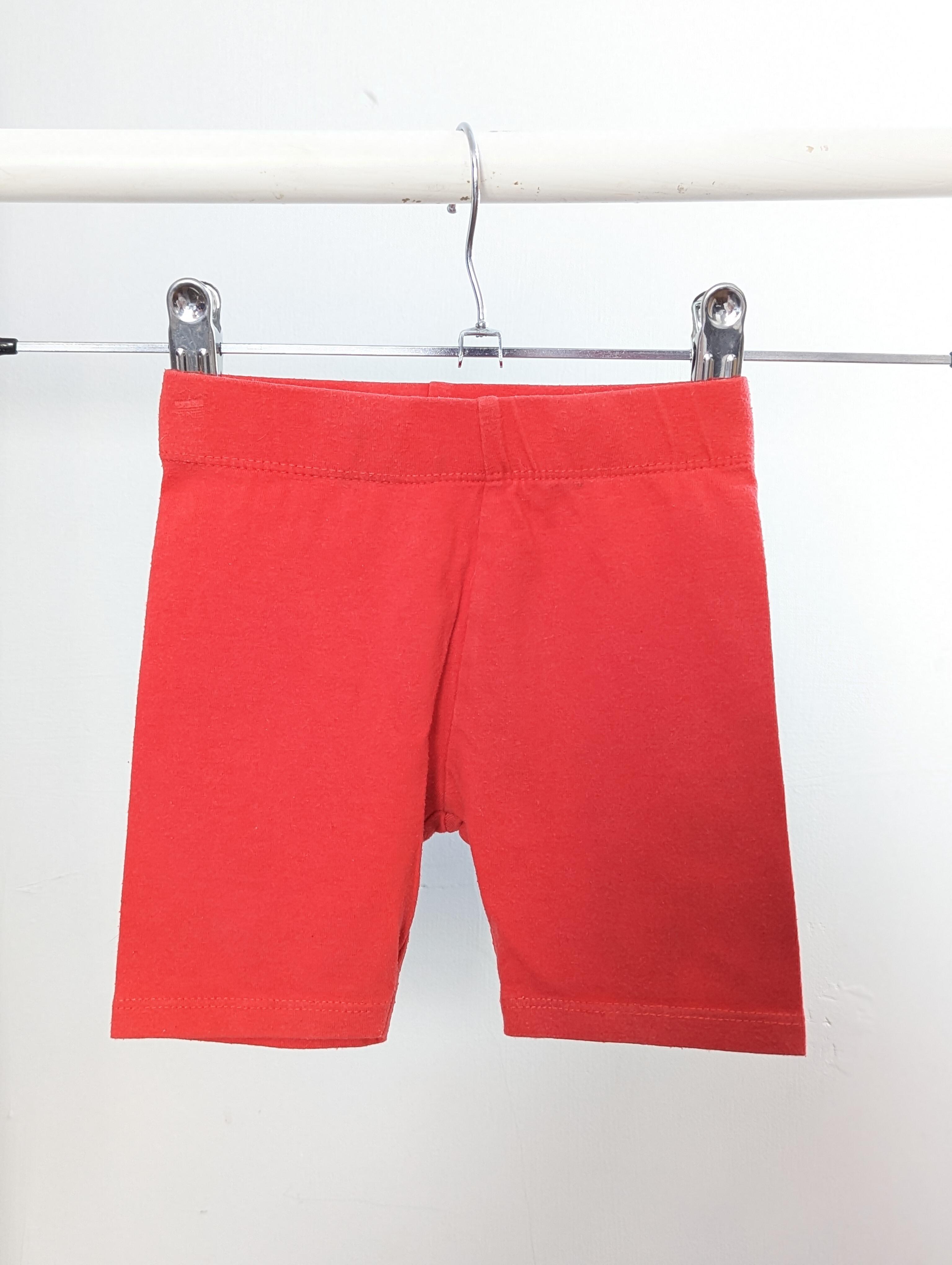 Cotton on red shorts top