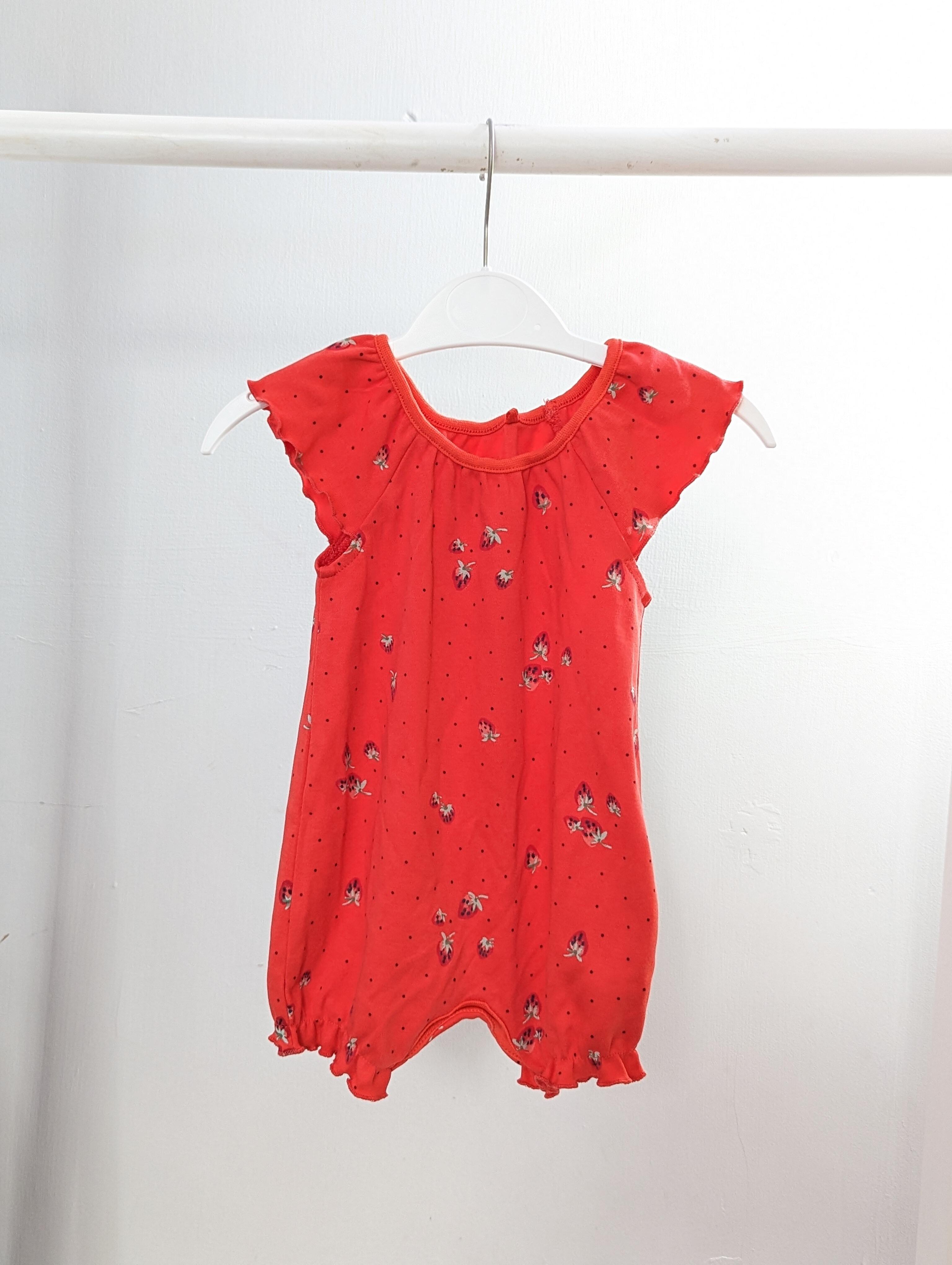 Next strawberry romper sale