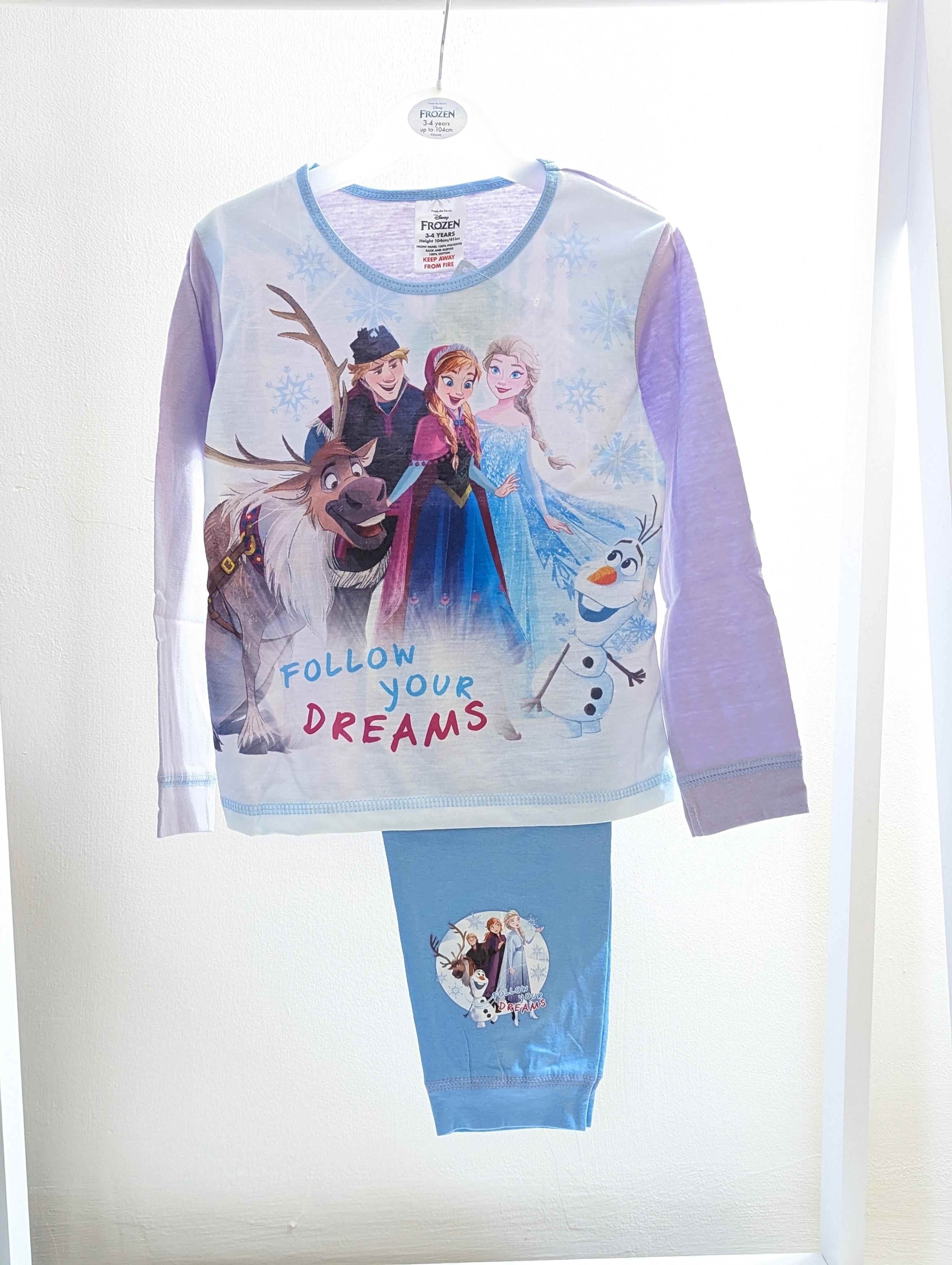 Pyjama Set Frozen Pyjamas Matalan Christmas Pajamas Frozen Pyjamas